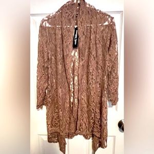 Lacy Cardigan Cover Up